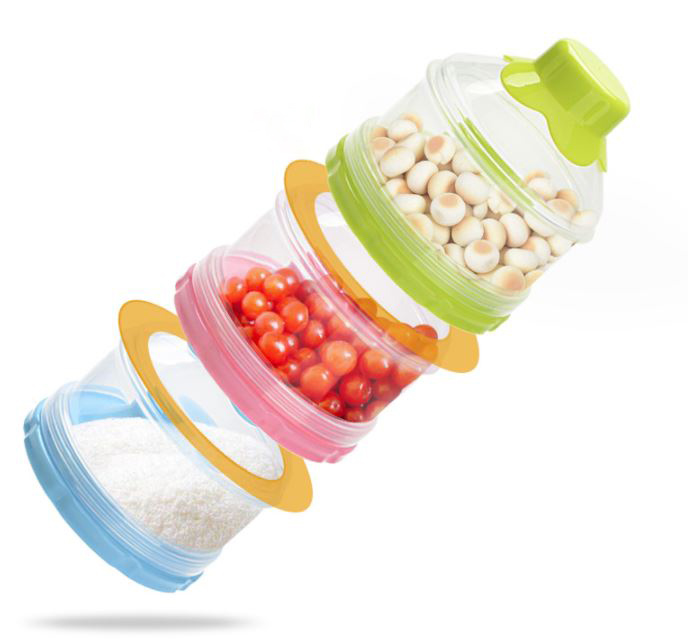Homie BPA Free Milk Powder Container (3 Stackable Compartments 115ml)